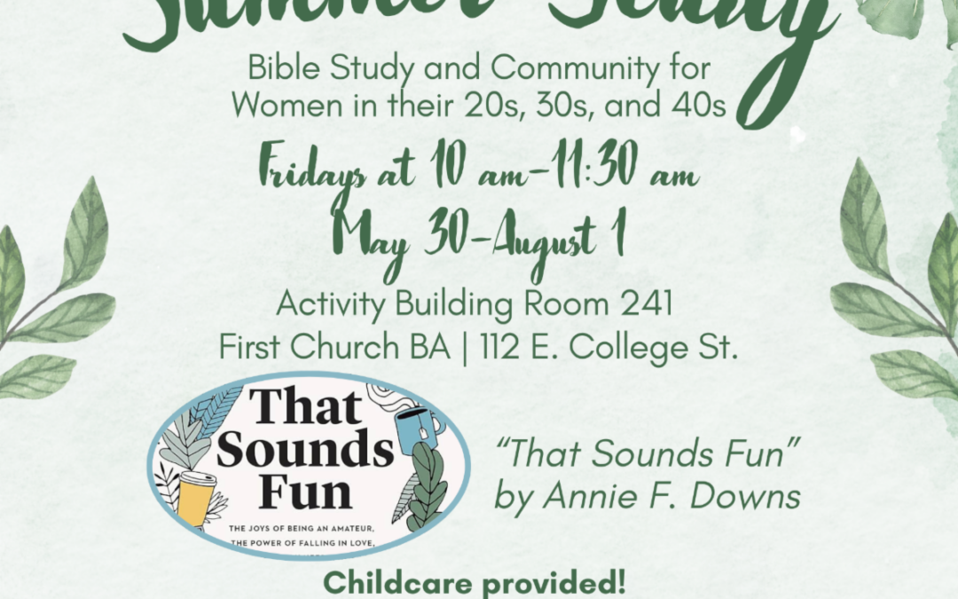 Women’s Summer Study