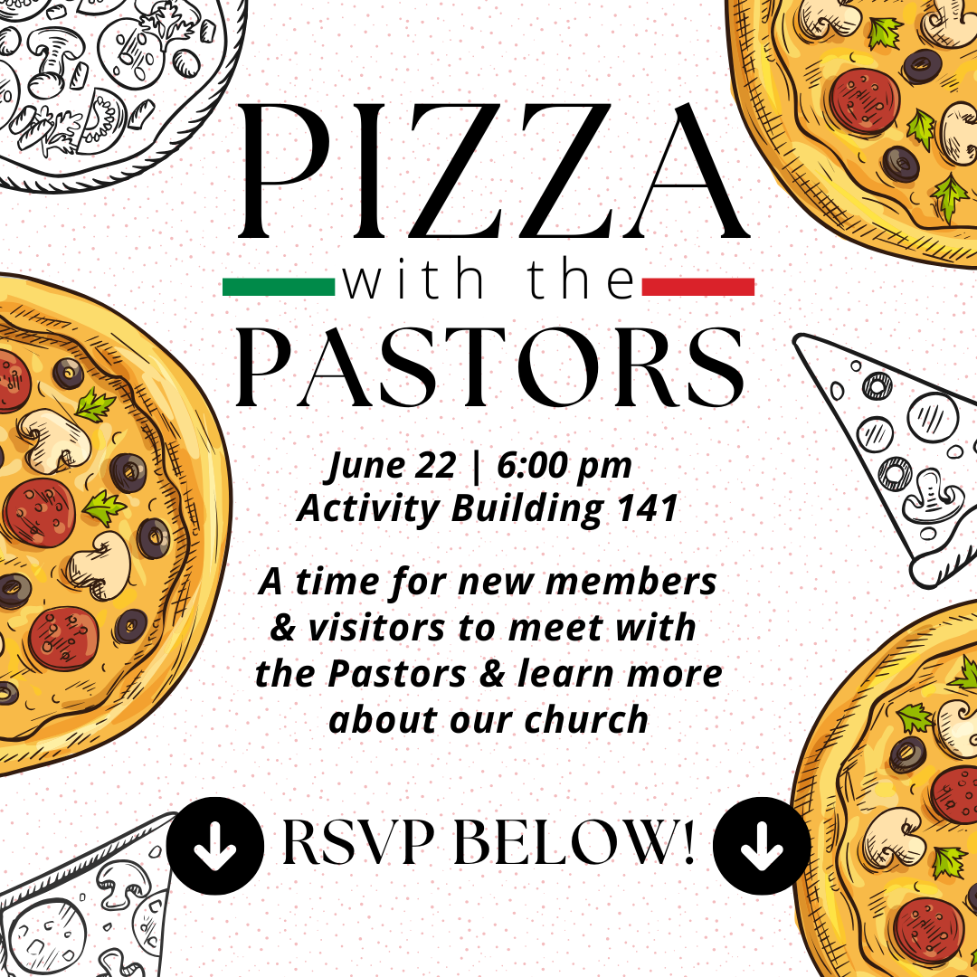 Pizza with the Pastors 2025