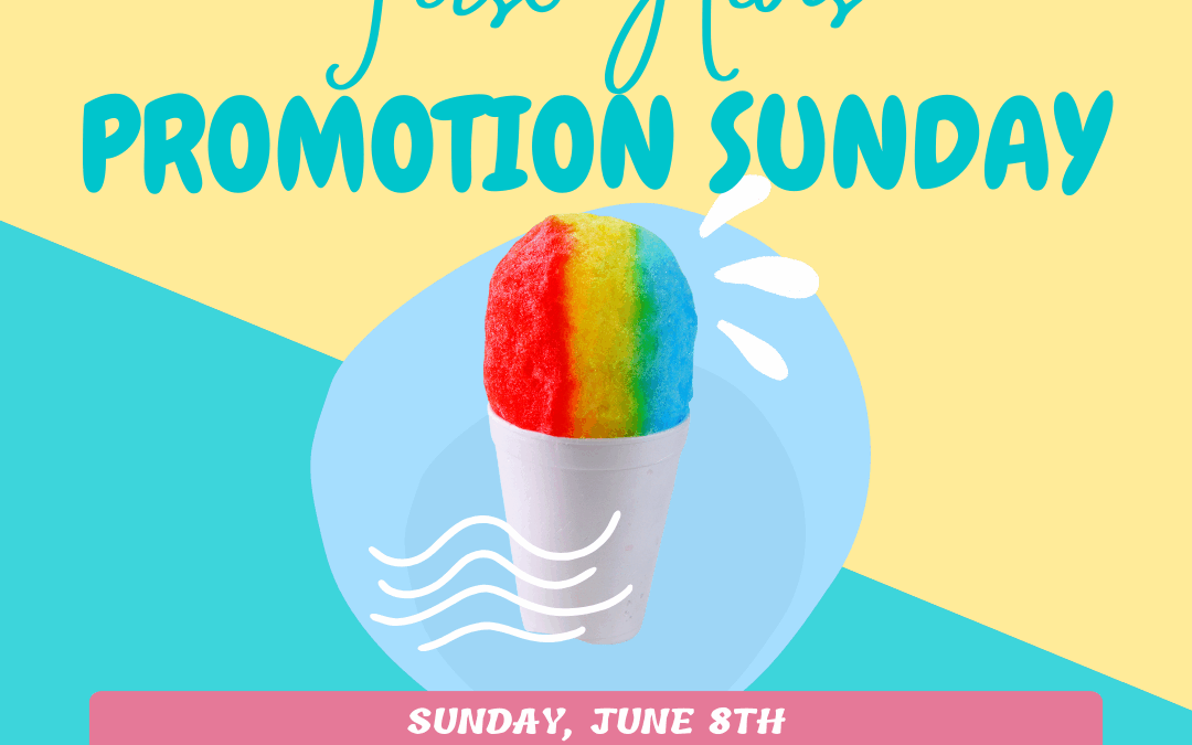 First Kids Promotion Sunday